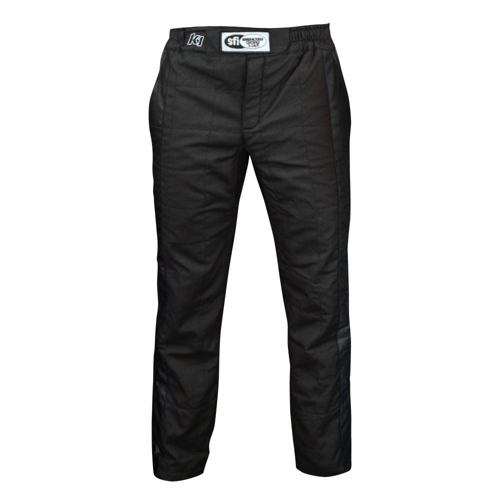 [K1R22-SPT-NW-M] K1 Racegear - Pant Sportsman Black Medium