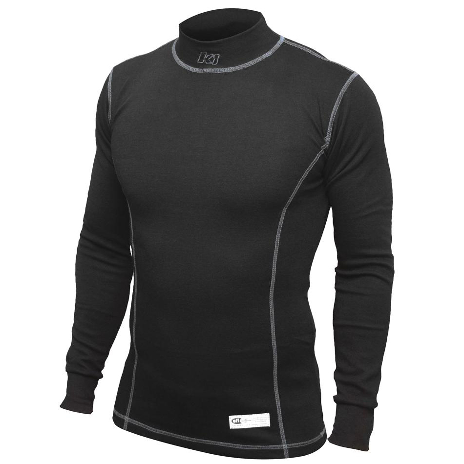 [K1R26-PLS-N-XL] K1 Racegear - Undershirt Precision Black X-Large