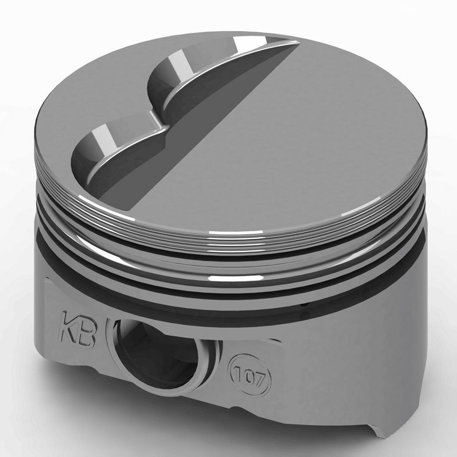 [KBPKB107.040] KB Performance Pistons - SBM Flat Top Piston Set 4.040 Bore -5cc