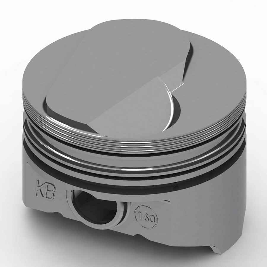 [KBPKB160.STD] Kb Performance Pistons - Bbc Domed Piston Set 4.125 Bore +17Cc