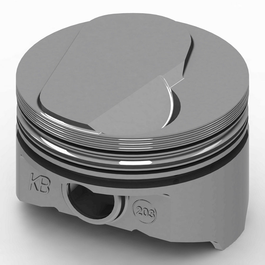 [KBPKB203.030] Kb Performance Pistons - Bbc Domed Piston Set 4.280 Bore +12Cc