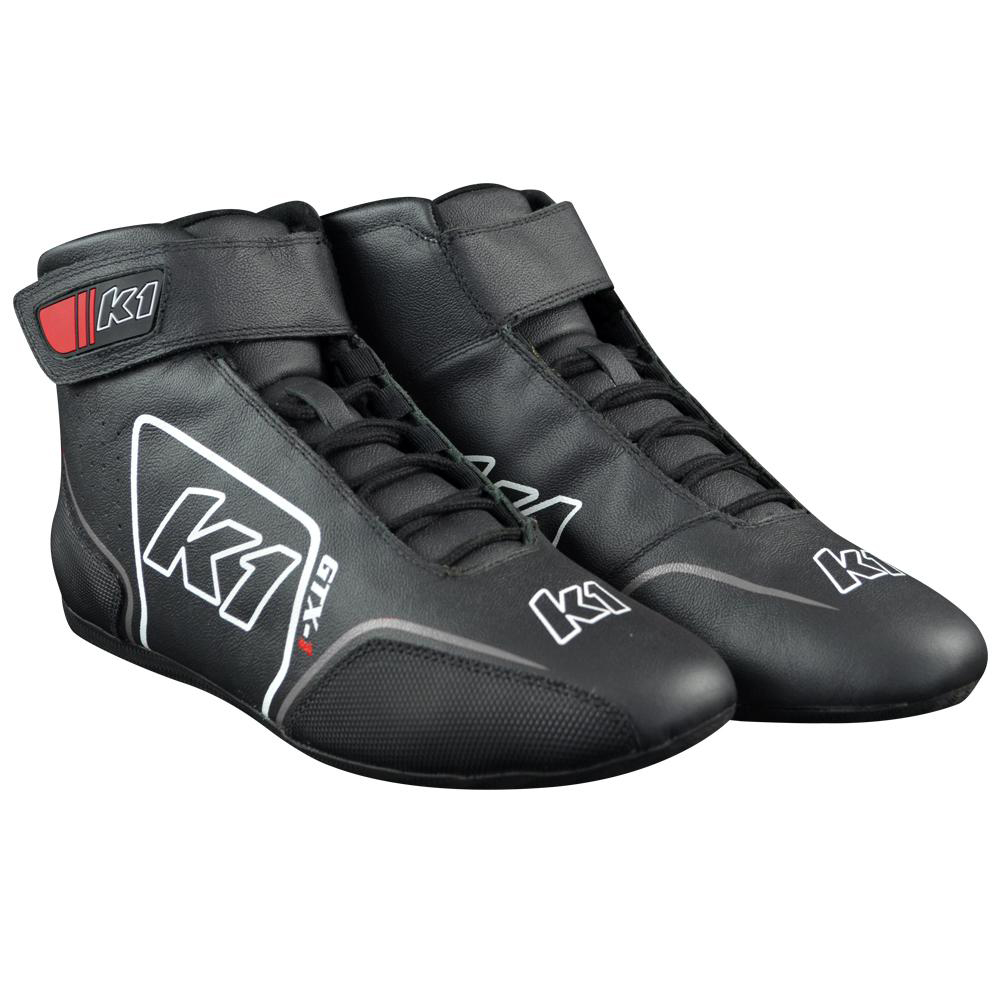 [K1R24-GTX-N-14] K1 Racegear - Shoe Gtx-1 Black / Grey Size 14