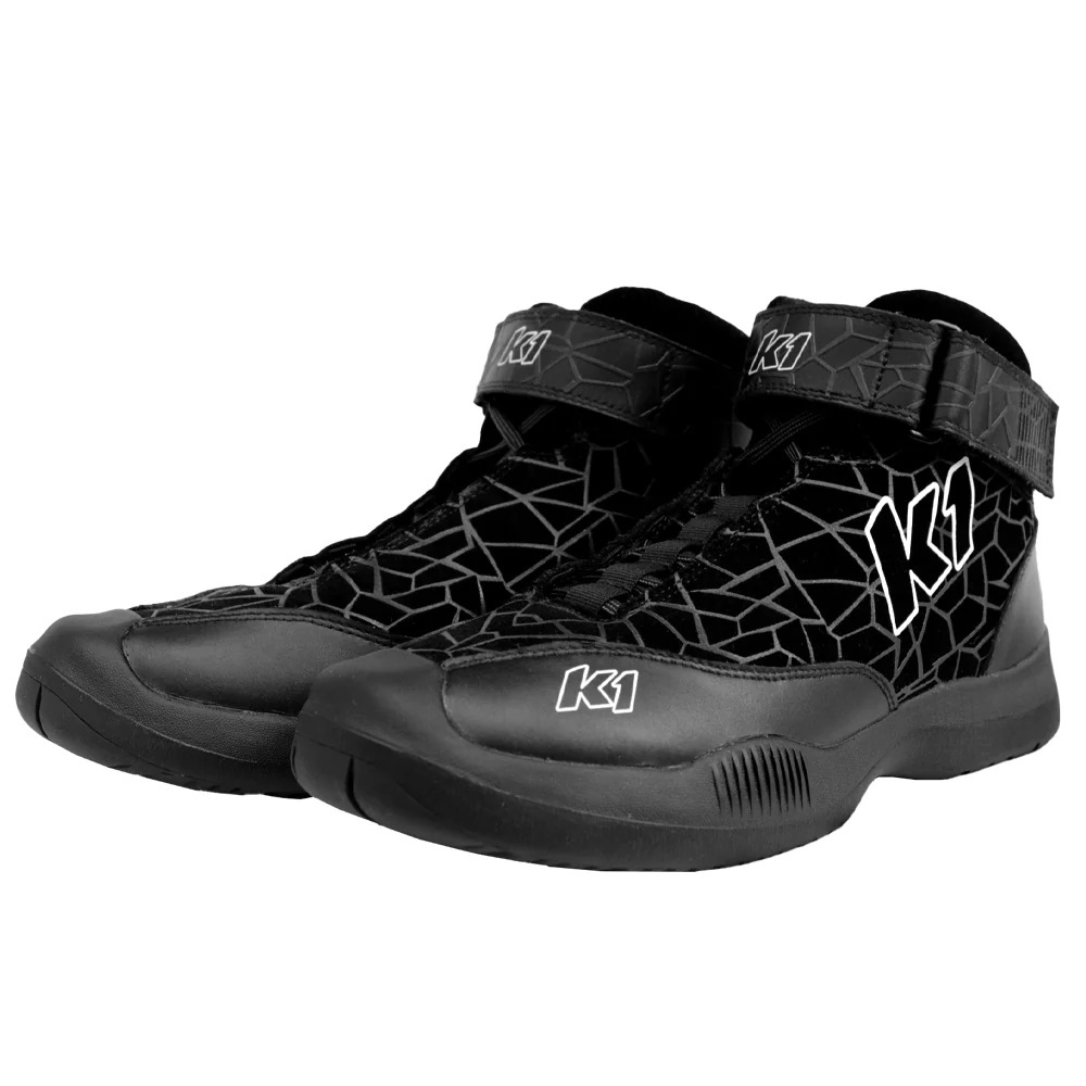 [K1R24-VER-N-11] K1 Racegear - Crew Shoe Versus Nomex 11 Black SFI 3.3/5
