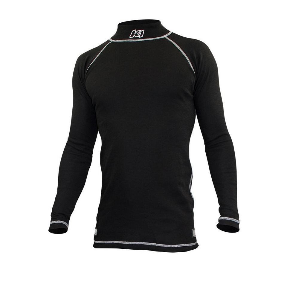 [K1R26-FUS-N-M] K1 Racegear - Undershirt Flex Black Medium