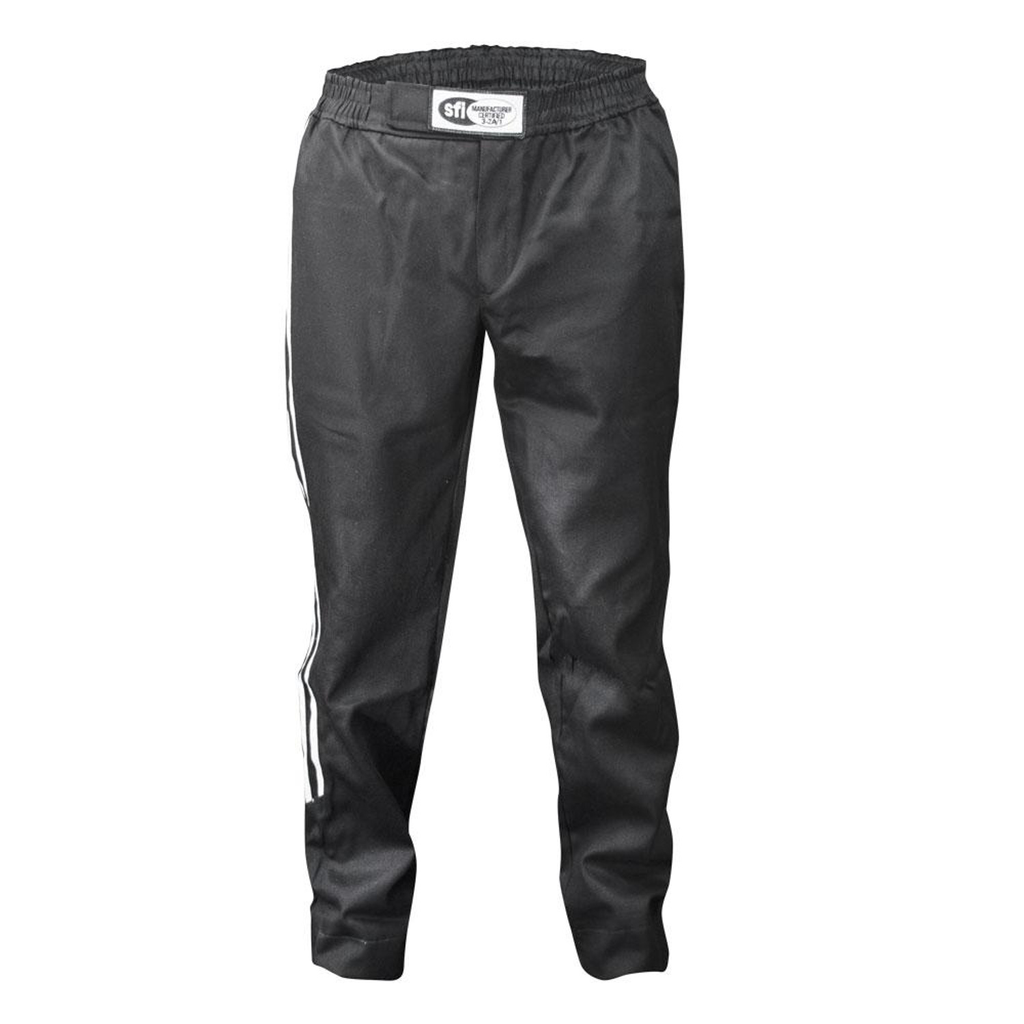 [K1R22-CHL-NW-4XS] K1 Racegear - Pant Challenger Black 4-XS SFI3.2A/1