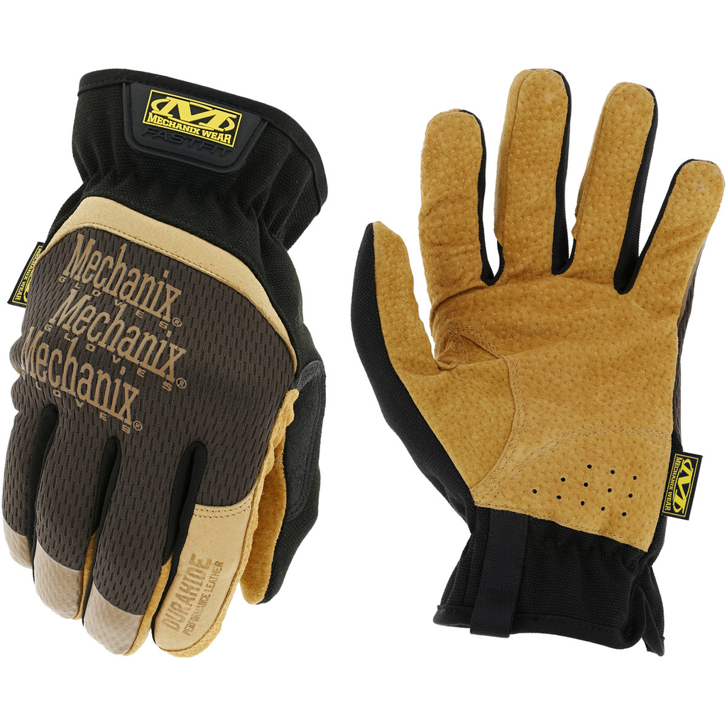 [AXOLFF-75-011] Glove FastFit Leather X-Large Tan/Black