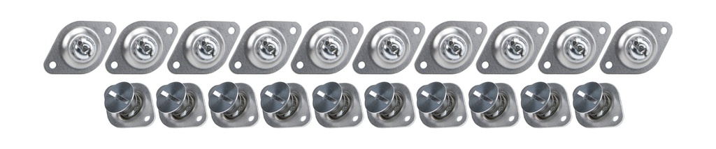 [ALL19110] Allstar Performance - Flush Hd S/E Fasteners 7/16 .550in 10pk Steel