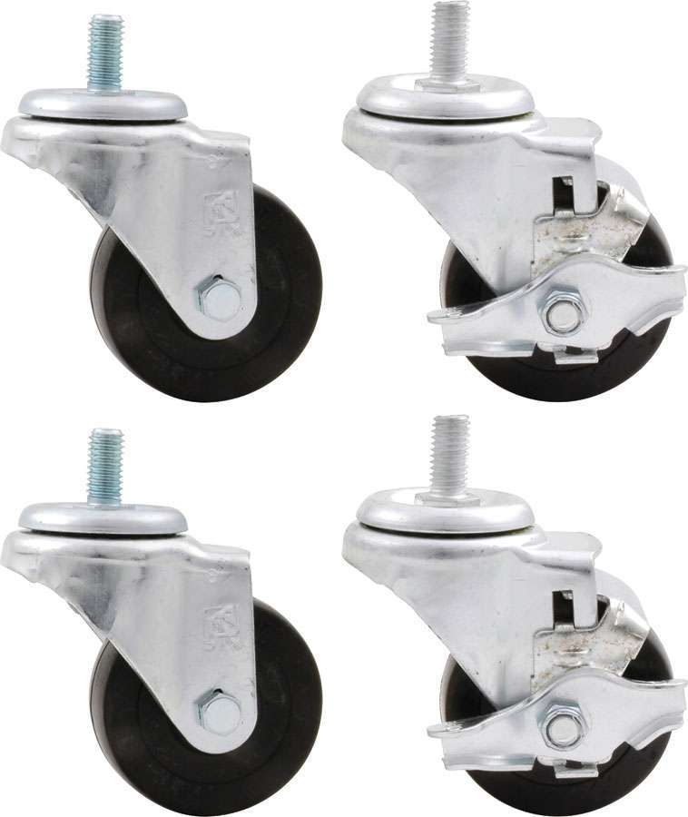 Allstar Performance - Wheel Kit 3in Heavy Duty Locking