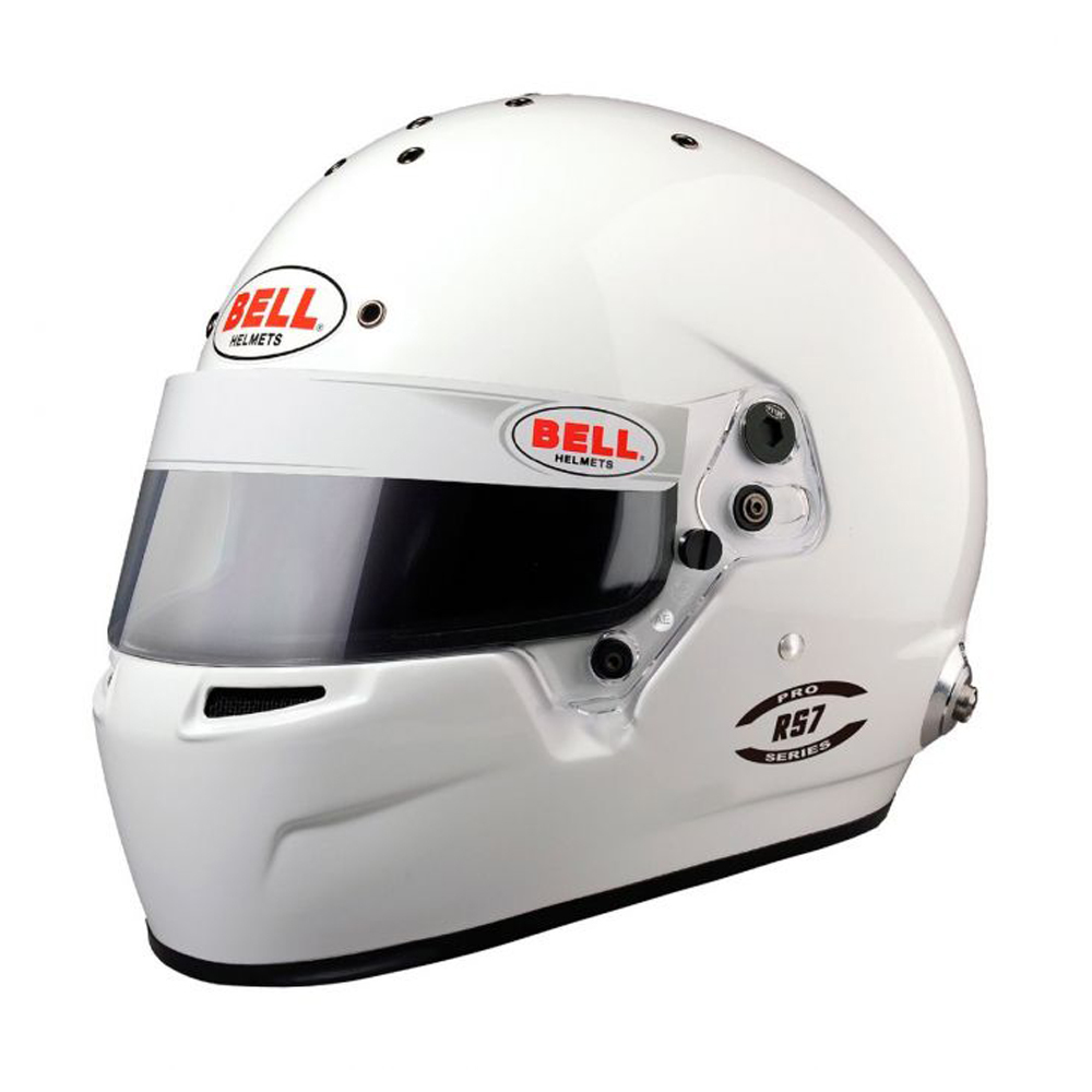 Bell Helmets - Helmet RS7 7-3/8 White SA2020 FIA8859