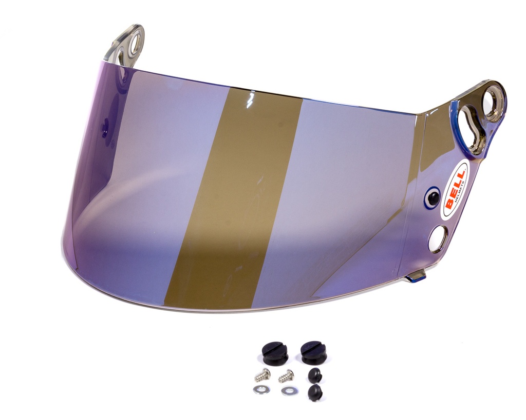 Bell Helmets - Blue Mirror Shield SRV-8 3mm