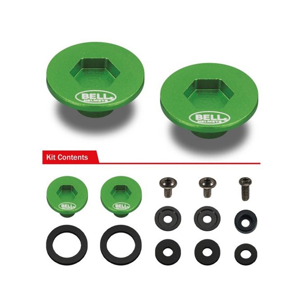 Bell Helmets - Pivot Kit SE03 & SE05 Green