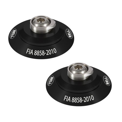 Bell Helmets - HANS Clip Set Black FIA8-2010
