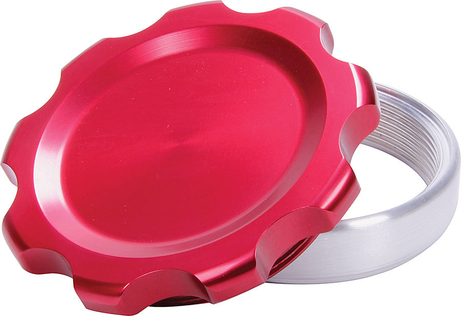 [ALL36172] Allstar Performance - Filler Cap Red With Weld-In Alum Bung Large