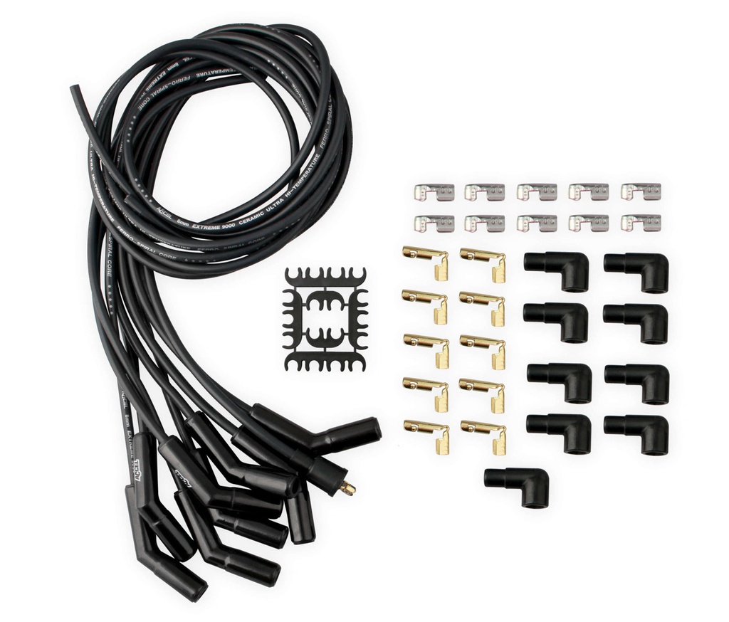 Accel - Spark Plug Wire Set W/ 135-Deg Ceramic Boots