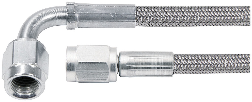 Allstar Performance - 10in #3 Line -3 Str/-3 90 Deg Tube Style