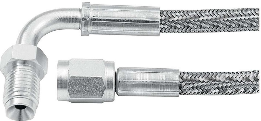 [ALL46332-36] Allstar Performance - 36in #3 Line -3 Str/90 Deg 3/8-24 Inv Flr
