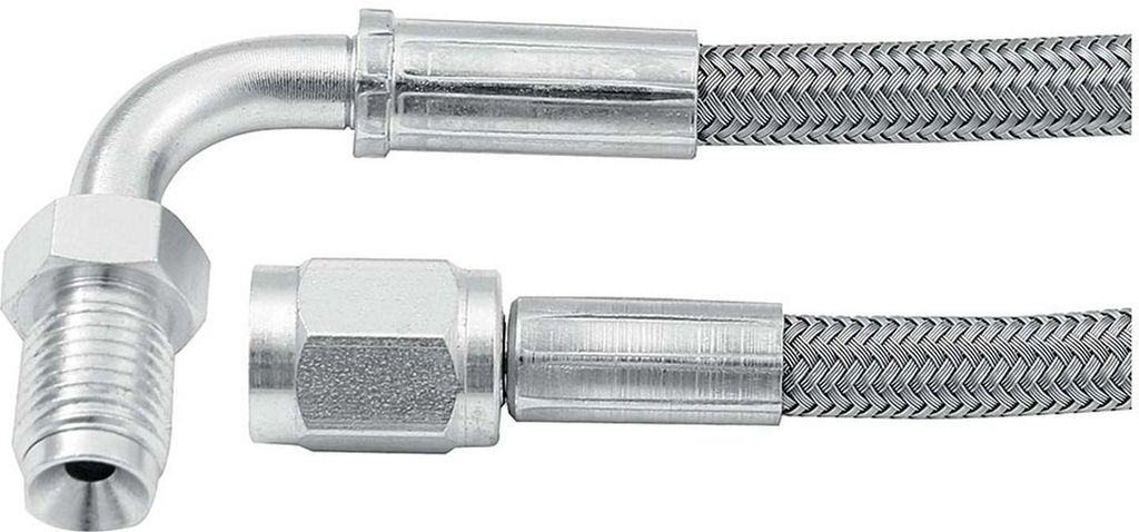 [ALL46332-48] Allstar Performance - 48in #3 Line -3 Str/90 Deg 3/8-24 Inv Flr