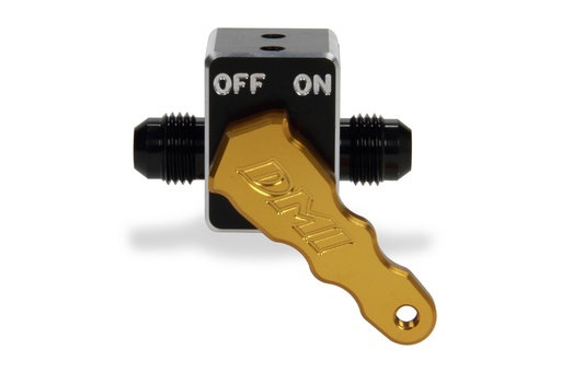 [DMIFRC-1000] Aluminum Fuel Shut-Off Valve - Gold Handle