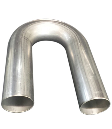 [WAP400-065-600-180-304] Woolf Aircraft Products - 304 Stainless Bent Elbow 4.000 180-Degree