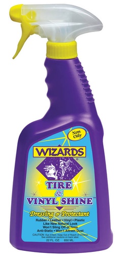 [WIZ11055] Wizards Products - Tire & Vinyl Shine 22oz.