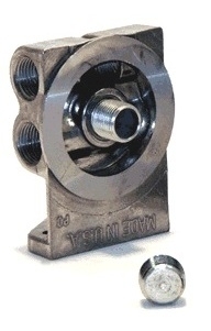 [WIX24764] Wix Racing Filters - Remote Oil Filter Mount 3/4-16 Dual Inlet/Outlet