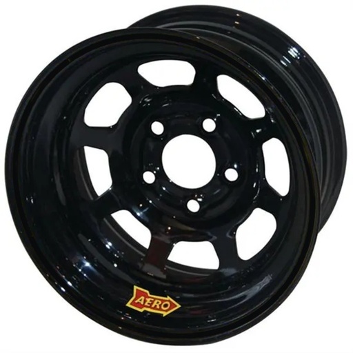[ARW50-174740] Aero Race Wheels - 15x7 4in. 4.75 Black