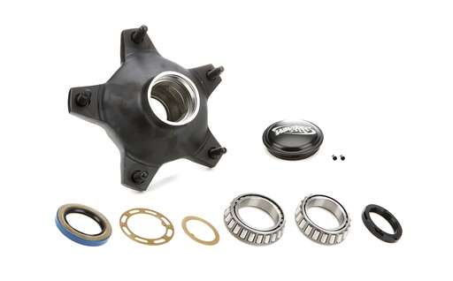 [WIN3755F-8208H] Winters - Hub Kit Front Wide 5 Snap Cap Perm Mold Alum