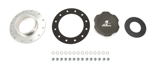 [AFS18727] Aeromotive-Fillcap Screw-On 3in Dia 12-Bolt Flange - Black