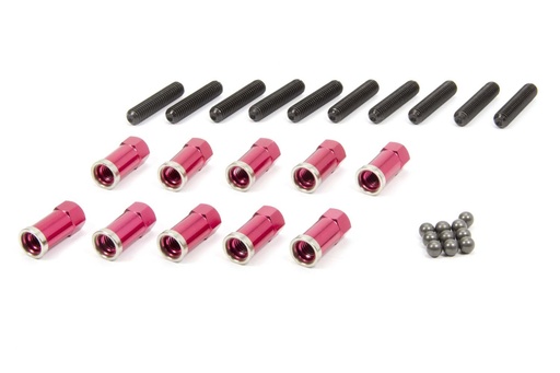 [WIN6390AR] Winters - Alum Gear Cover High Nut Red