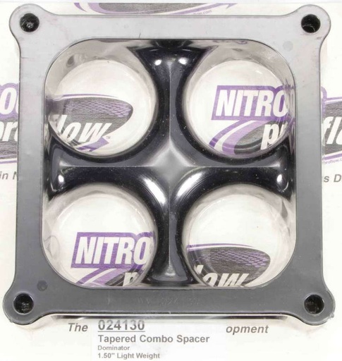 [WLS024130] Wilson Manifolds - Carburetor Spacer - 4500 1.5in 4-Hole L/W Tapered