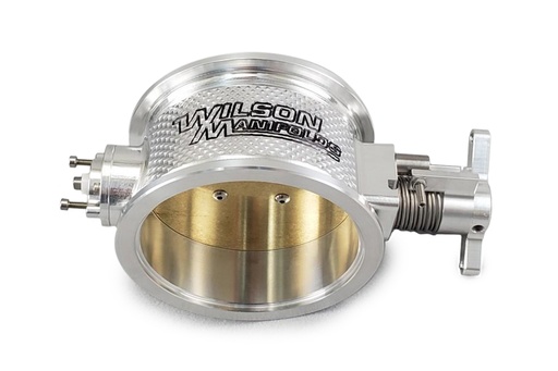 [WLS471123V] Wilson Manifolds - 123mm Throttle Body 5.000 OD V-Band Base