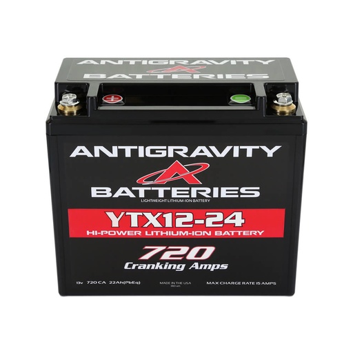 [ANTAG-YTX12-24-L] Antigravity Batteries-YTX12 Style Case 24-Cell 720 CA24 Ah (PbEq)
