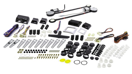 [AULAUTPW4650] Auto-Loc - Deluxe 2 Door Power Window Kit