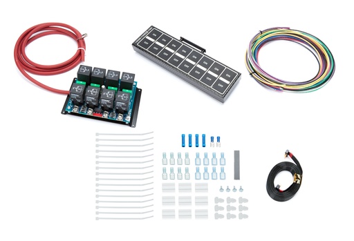 [ARC8004R] Auto Rod Controls - 8 Switch Overhead Control Module C/F Fin.
