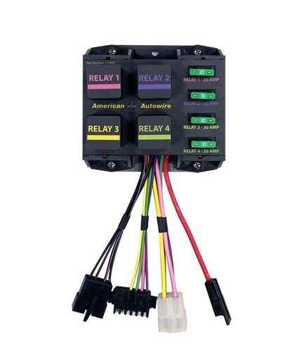 [AAW510920] American Autowire - Banked Relay System 4 Relays