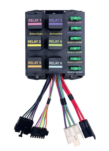 [AAW510922] American Autowire - Banked Relay System 6 Relays