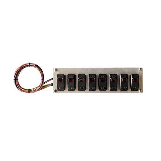 [AAW510923] American Autowire - Rocker Switch Panel 8 Switches