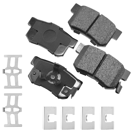 [AKEACT1086A] Akebono Brake Corporation - Proact Ultra-Premium Brake Pads - Rear