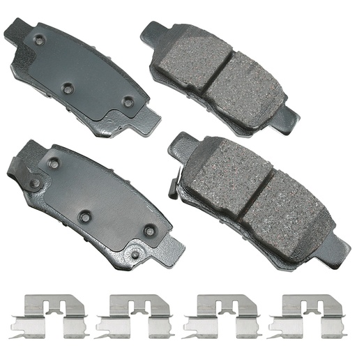 [AKEACT1088A] Akebono Brake Corporation - Proact Ultra-Premium Brake Pads - Rear