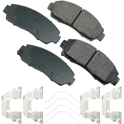 [AKEACT1089A] Akebono Brake Corporation - Proact Ultra-Premium Brake Pads - Front