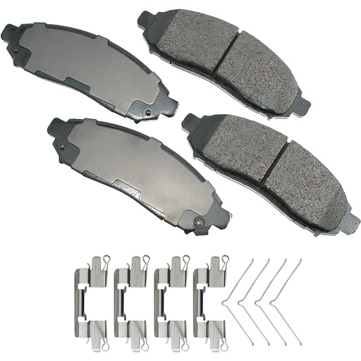 [AKEACT1094] Akebono Brake Corporation - Proact Ultra-Premium Brake Pads - Front