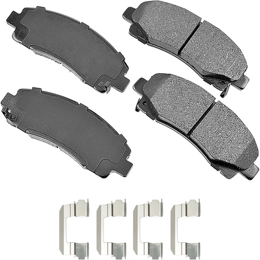 [AKEACT1102] Akebono Brake Corporation - Proact Ultra-Premium Brake Pads - Front