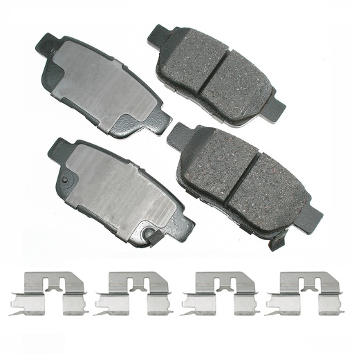 [AKEACT1103] Akebono Brake Corporation - Brake Pads Rear Acura Tl 09-14 Honda Ridgeline 06