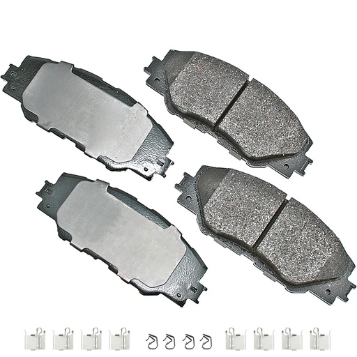 [AKEACT1211A] Akebono Brake Corporation - Proact Ultra-Premium Brake Pads - Front