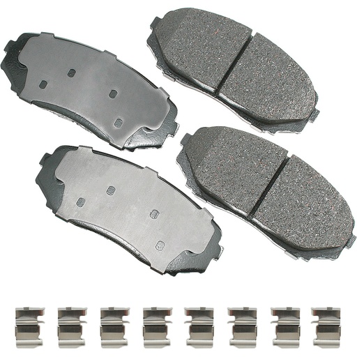 [AKEACT1258] Akebono Brake Corporation - Proact Ultra-Premium Brake Pads - Front