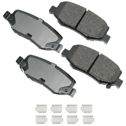 [AKEACT1274A] Akebono Brake Corporation - Brake Pad Rear Dodge Nitro 07-11 Wrangler