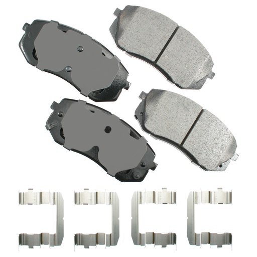[AKEACT1295] Akebono Brake Corporation - Brake Pad Front Hyundai Sonata Tuco 10-15 Kia
