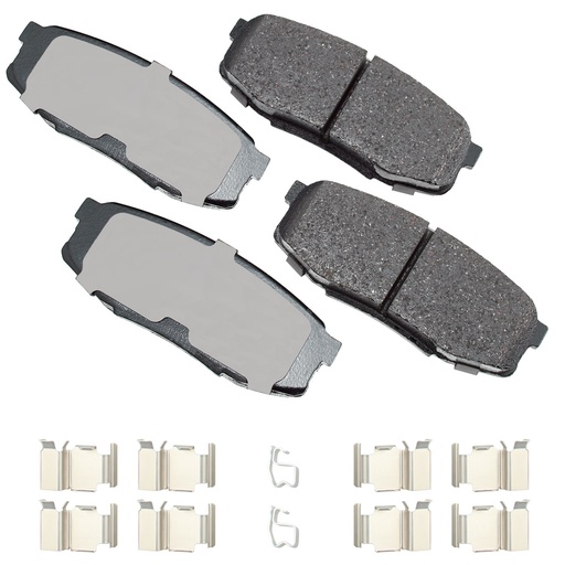 [AKEACT1304A] Akebono Brake Corporation - Brake Pad Rear Lexus Lx570 08-11/13-19 Toyota