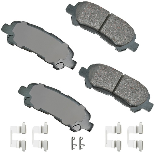 [AKEACT1325A] Akebono Brake Corporation - Brake Pad Front Toyota Highlander 08-13