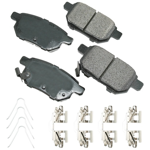 [AKEACT1354B] Akebono Brake Corporation - Brake Pad Rear Pontiac Vibe 09-10 Toyota